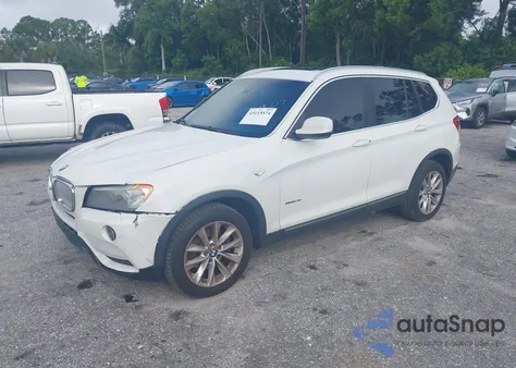 2012 BMW X3 xDrive28I z USA, uszkodzony, nr VIN 5UXWX5C52CL719407